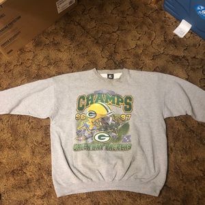 Green Bay packers 96-97 Champs Crew neck